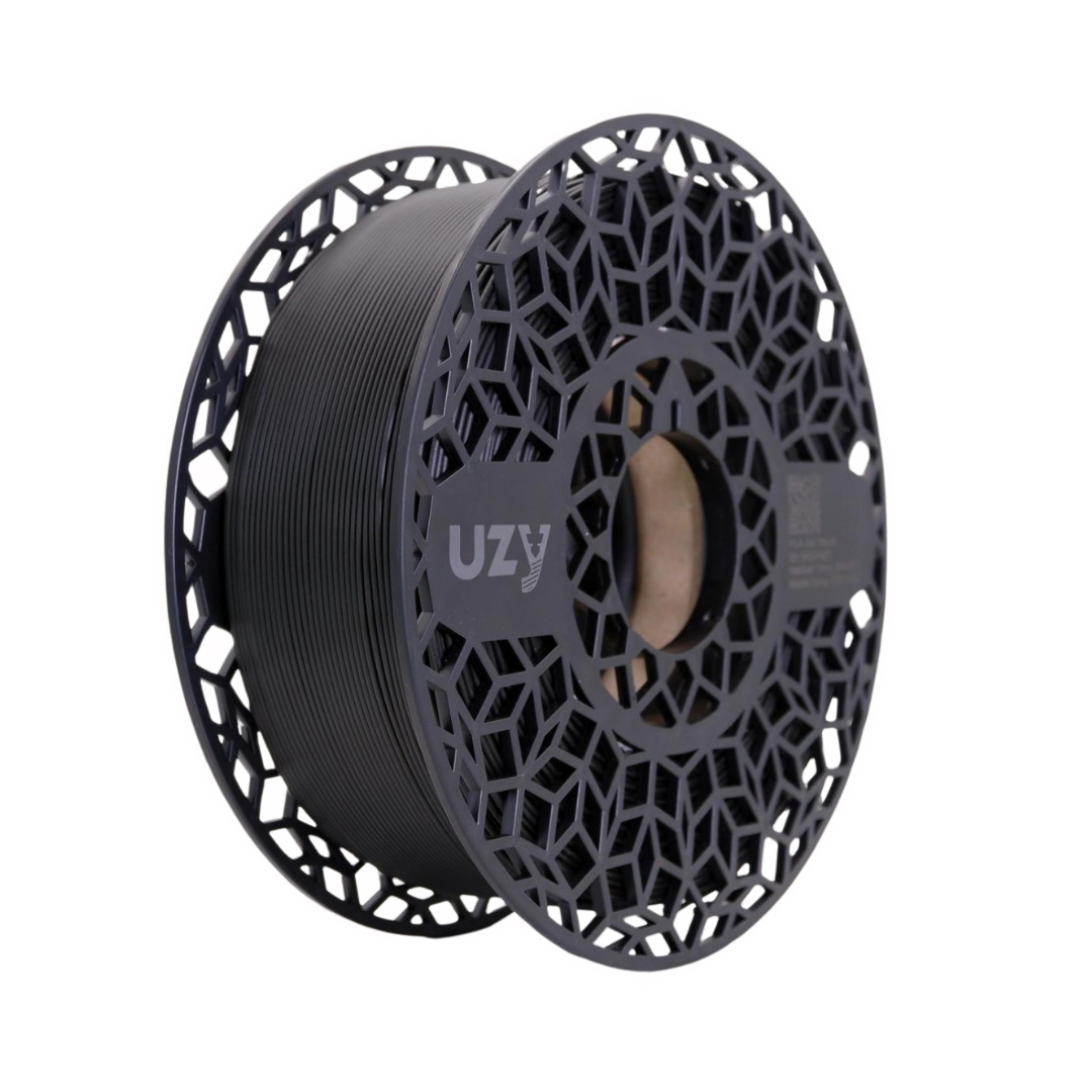 UZY Pro Filament 1KG Roll - Jet Black