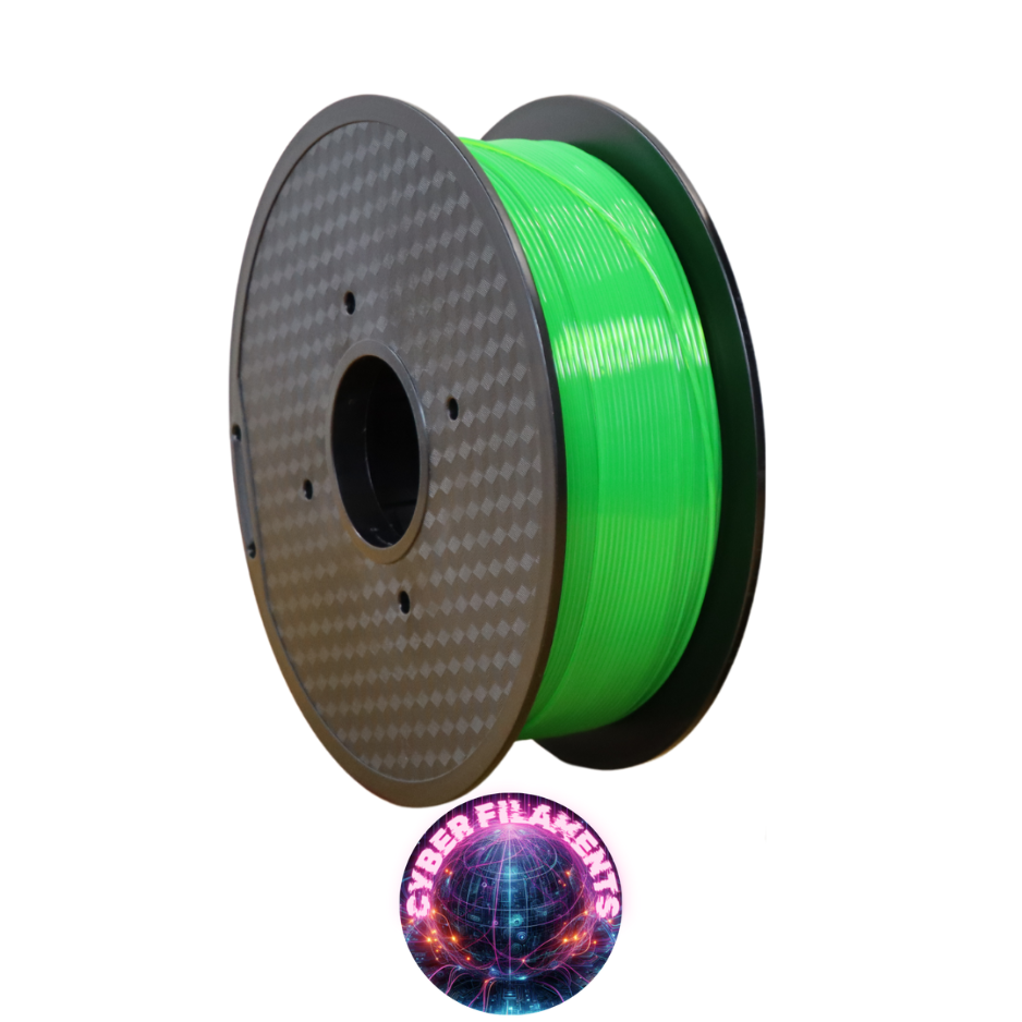 Cyber Filaments 1KG Roll - Dark Green - PETG+