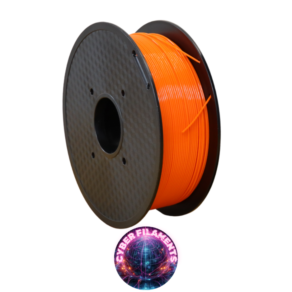 Cyber Filaments 1KG Roll - Dark Orange - PETG+