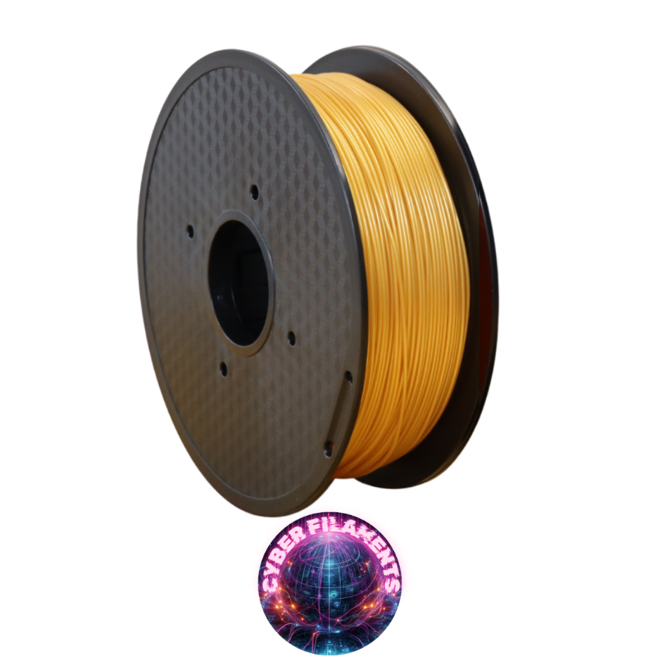 Cyber Filaments 1KG Roll - Pearl Gold - PETG+