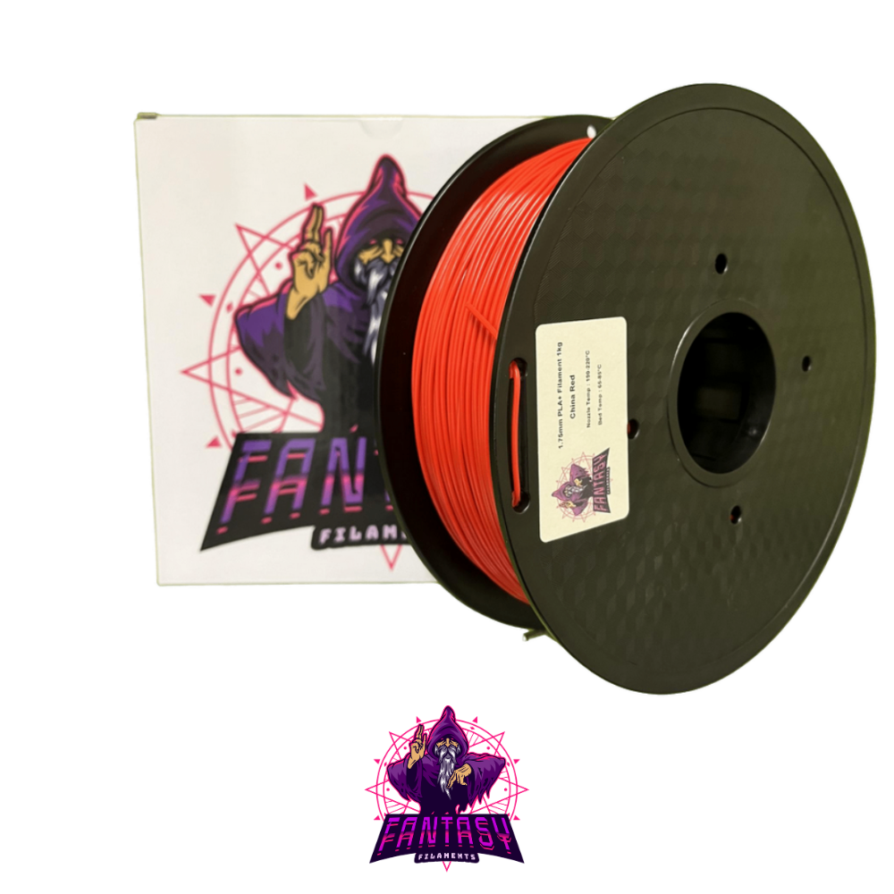 Fantasy Filaments 1KG Roll - China Red - PLA+