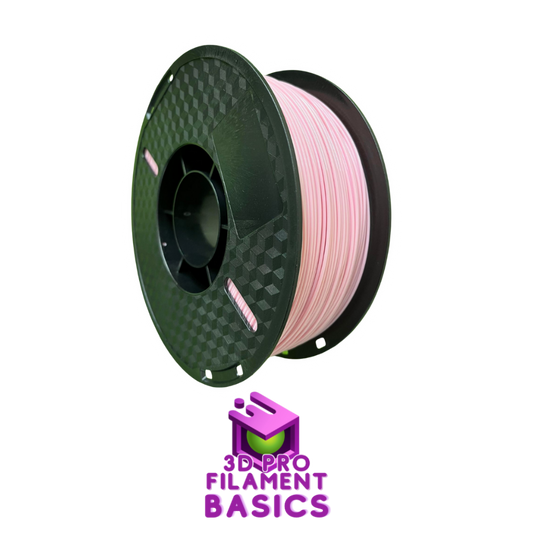 3D Filaments Basics PLA 1KG Roll - Pink