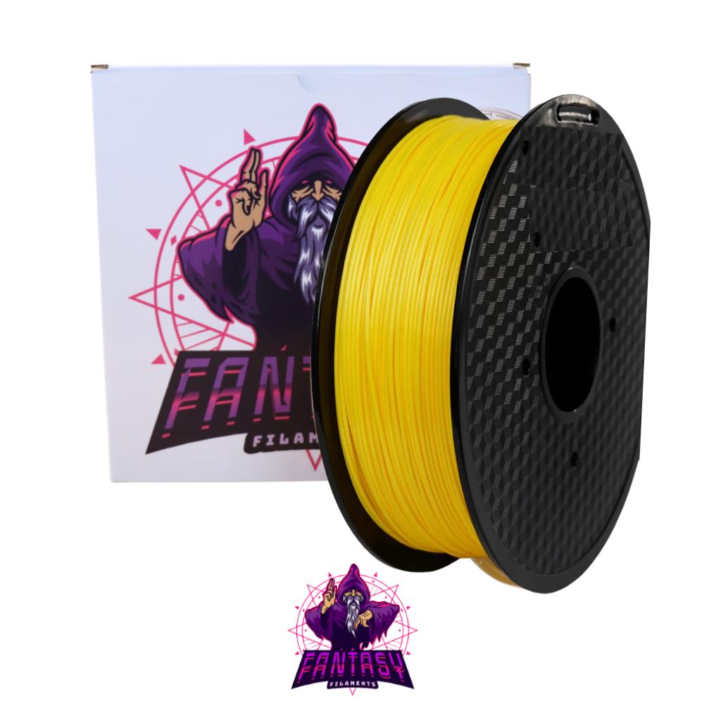 Fantasy Filaments 1KG Roll - Silk Yellow