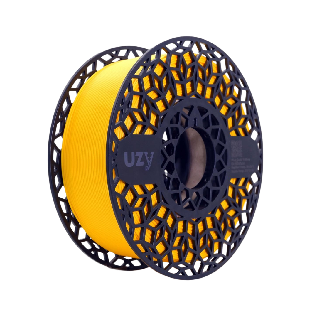 UZY Pro Filament 1KG Roll - Gold Yellow