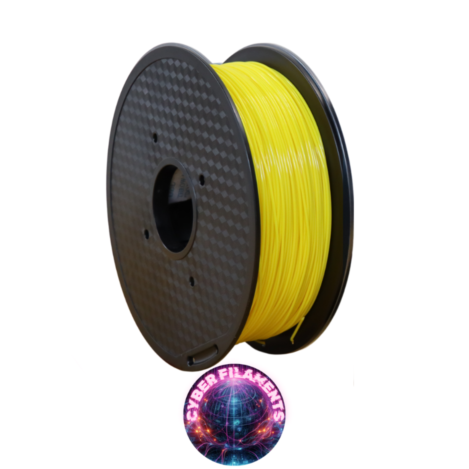 Cyber Filaments 1KG Roll - Dark Yellow - PETG+