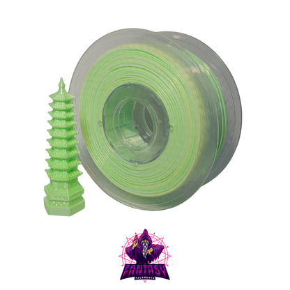 Fantasy Filaments 1KG Roll - Silk Rainbow Jade