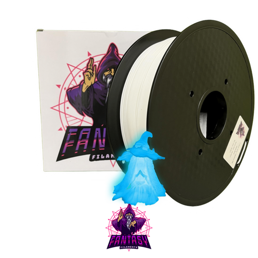 Fantasy Filaments 1KG Roll - Glow Blue - PLA+