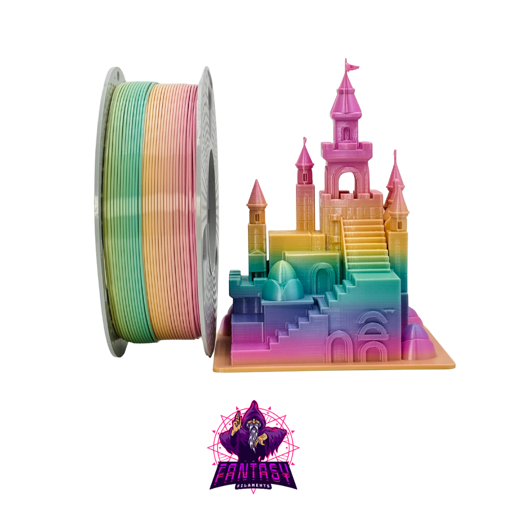 Fantasy Filaments 1KG Roll - Rainbow Candy