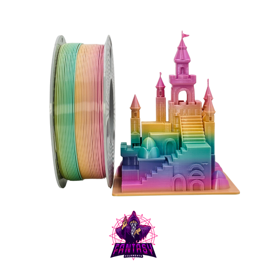 Fantasy Filaments 1KG Roll - Rainbow Candy
