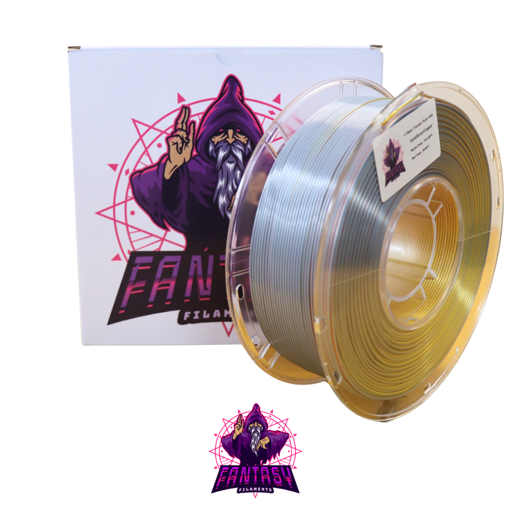 Fantasy Filaments 1KG Roll - Gold/Silver/Copper - PLA+