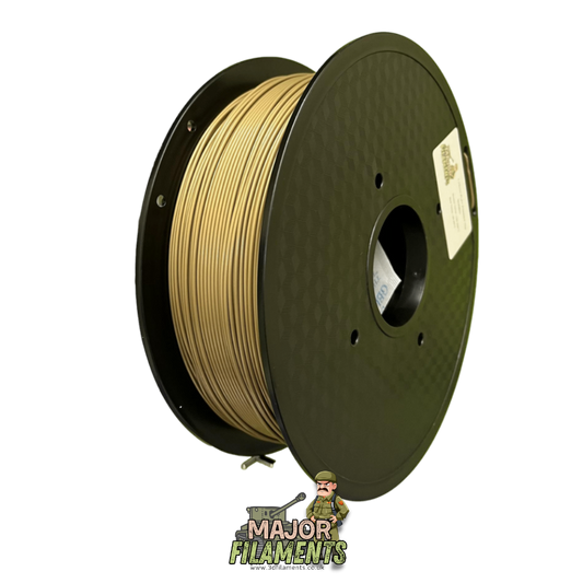 Major Filaments 1KG Roll - Golden - PLA+