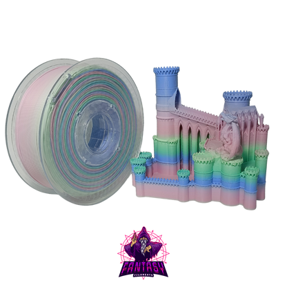 Fantasy Filaments 1KG Roll - Matte Rainbow Macarons