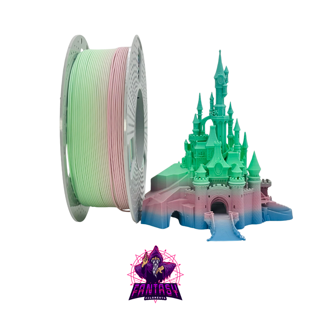Fantasy Filaments 1KG Roll - Matte Rainbow Macarons