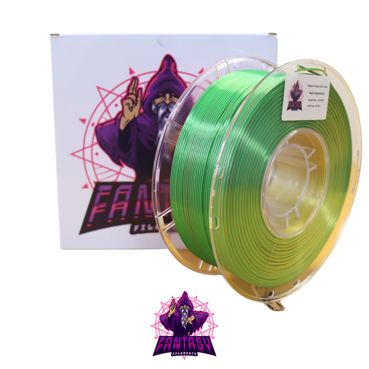 Fantasy Filaments 1KG Roll - Red/Yellow/Green - PLA+