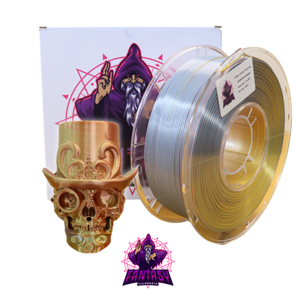 Fantasy Filaments 1KG Roll - Gold/Silver/Copper - PLA+