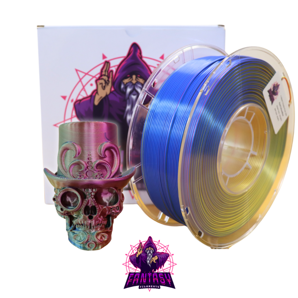 Fantasy Filaments 1KG Roll - Red/Yellow/Blue - PLA+