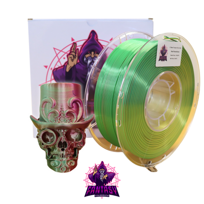 Fantasy Filaments 1KG Roll - Red/Yellow/Green - PLA+
